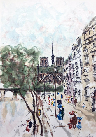 Notre Dame 1999 - Paris, France Limited Edition Print - Urbain Huchet