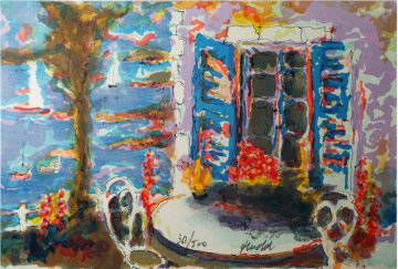 Villa Sur l'Aren 1960 Limited Edition Print - Urbain Huchet Villa Sur l'Aren 1960 Limited Edition Print - Urbain Huchet