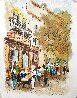 Cafe De France - Paris  AP - French Bistro Limited Edition Print by Urbain Huchet - 1