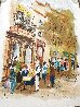 Cafe De France - Paris  AP - French Bistro Limited Edition Print by Urbain Huchet - 2