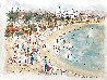 Beach Life - France - La Playa Limited Edition Print by Urbain Huchet - 1