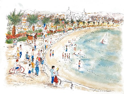 Beach Life - France Limited Edition Print - Urbain Huchet
