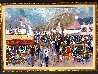 Brocante a Paris 30x46 - Huge - France - Signed Twice Original Painting by Urbain Huchet - 2 Brocante a Paris 30x46 - Huge - France - Signed Twice Original Painting by Urbain Huchet - 2