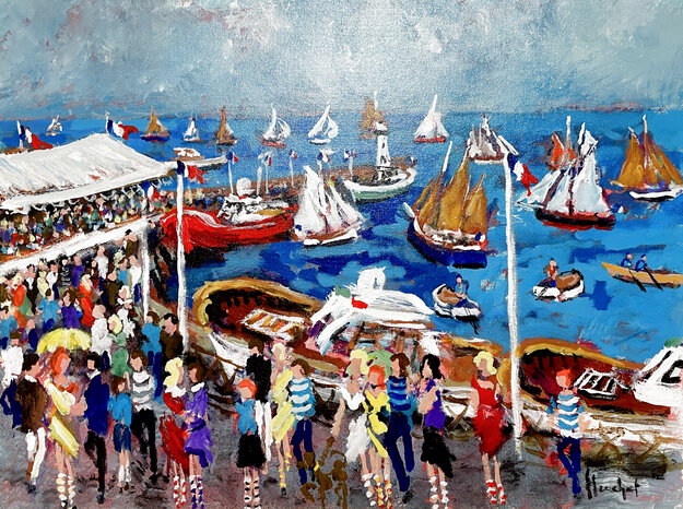 Urbain Huchet Original Paintings, Watercolors, Drawings And Works