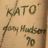 Kato 1970 48x72  - Huge - Mural Sized Original Painting by Gary Hudson - 3