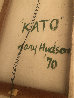 Kato 1970 48x72  - Huge - Mural Sized Original Painting by Gary Hudson - 4