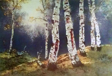 Birch Trees Limited Edition Print - Huertas Aguiar Birch Trees Limited Edition Print - Huertas Aguiar