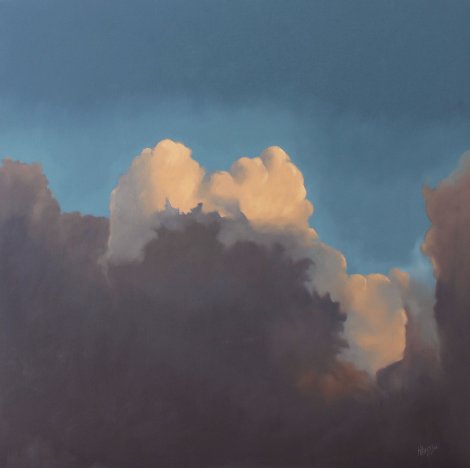 Ontario Clouds #1 36x36 - Canada Original Painting - Hugh Thompson