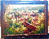 Rooftops Over Florence 2006 45x56 - Huge - Italy Original Painting by Peter Hulsey - 1