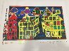 It Hurts to Wait With Love If Love is Somewhere Else Or Mit Der Liebe   Warten Tut Weh 1 Limited Edition Print by Friedensreich S. Hundertwasser - 6