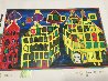 It Hurts to Wait With Love If Love is Somewhere Else Or Mit Der Liebe   Warten Tut Weh 1 Limited Edition Print by Friedensreich S. Hundertwasser - 1
