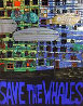 Save the Whales Poster Limited Edition Print by Friedensreich S. Hundertwasser - 0