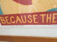 Because They Can 1997 Limited Edition Print by Stephen Huneck - 3 Because They Can 1997 Limited Edition Print by Stephen Huneck - 3