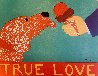 My Dog's Brain, and True Love Set of 2 Limited Edition Print by Stephen Huneck - 1