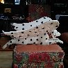 Flying Dalmatian Wood Sculpture 1988 32 in Sculpture by Stephen Huneck - 2