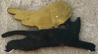 Fish and Cat Set of 2 Ornaments Other by Stephen Huneck - 6 Fish and Cat Set of 2 Ornaments Other by Stephen Huneck - 6