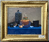 Copper and Brass Covered Container 1993 23x27 Original Painting by Robert Douglas Hunter - 1