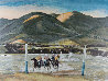 Practice Game 1974 Limited Edition Print by Peter Hurd - 0