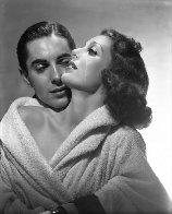 Loretta Young And Tyrone Power 1937 Limited Edition Print by George Hurrell - 0