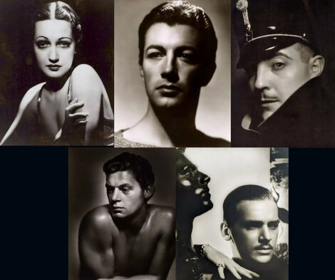 Portfolio of 5 Silver Gelatin Photographs 1931 - Huge Photography - George Hurrell