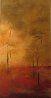 Sunlight Forest 48x24 Huge Original Painting by Nancy Iannitelli - 1