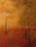 Sunlight Forest 48x24 Huge Original Painting by Nancy Iannitelli - 0