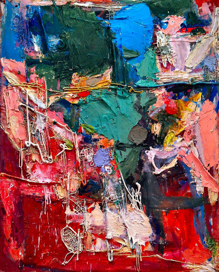Busy Hours 3-D Mixed Media 2015 62x50 Original Painting by Costel Iarca Busy Hours 3-D Mixed Media 2015 62x50 Original Painting by Costel Iarca