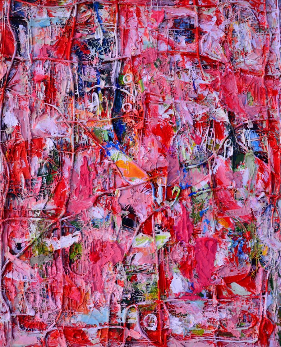 Cycle of Life 3-D 2010 62x50 Original Painting by Costel Iarca Cycle of Life 3-D 2010 62x50 Original Painting by Costel Iarca