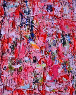 Cycle of Life 3-D 2010 62x50 Original Painting - Costel Iarca Cycle of Life 3-D 2010 62x50 Original Painting - Costel Iarca