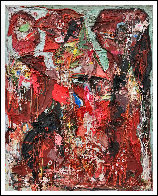 Emotions of Characters 3-D 2010 62x50 Original Painting by Costel Iarca - 1 Emotions of Characters 3-D 2010 62x50 Original Painting by Costel Iarca - 1