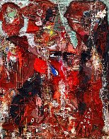 Emotions of Characters 3-D 2010 62x50 Original Painting by Costel Iarca - 0 Emotions of Characters 3-D 2010 62x50 Original Painting by Costel Iarca - 0