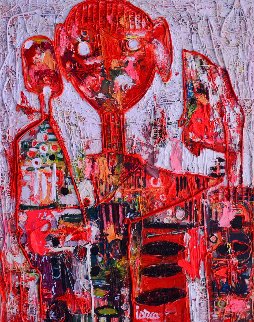 Happy End 3-D Mixed Media 2013 62x50 Super Huge Original Painting - Costel Iarca Happy End 3-D Mixed Media 2013 62x50 Super Huge Original Painting - Costel Iarca