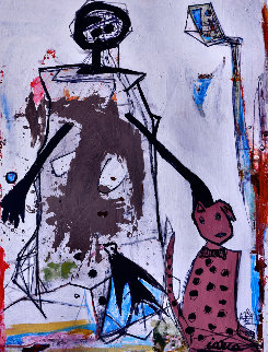 Life Long Dream 2016 86x67 Super Huge Original Painting - Costel Iarca Life Long Dream 2016 86x67 Super Huge Original Painting - Costel Iarca