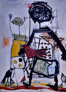 Little League 2016 81x61 Super Huge Original Painting - Costel Iarca Little League 2016 81x61 Super Huge Original Painting - Costel Iarca