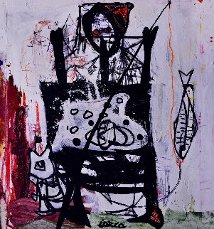 Fishing 2016 77x72 Super Huge Original Painting - Costel Iarca Fishing 2016 77x72 Super Huge Original Painting - Costel Iarca