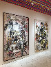 Our Identities 2017 102x81 Mural Original Painting by Costel Iarca - 2 Our Identities 2017 102x81 Mural Original Painting by Costel Iarca - 2