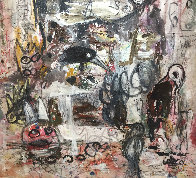 Our Identities 2017 102x81 Huge Mural Original Painting by Costel Iarca - 3 Our Identities 2017 102x81 Huge Mural Original Painting by Costel Iarca - 3