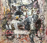 Our Identities 2017 102x81 Mural Original Painting by Costel Iarca - 3 Our Identities 2017 102x81 Mural Original Painting by Costel Iarca - 3