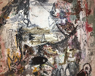 Our Identities 2017 102x81 Huge Mural Original Painting by Costel Iarca - 4 Our Identities 2017 102x81 Huge Mural Original Painting by Costel Iarca - 4