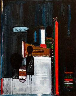 Admiration For the Night 2017 60x50 Original Painting - Costel Iarca Admiration For the Night 2017 60x50 Original Painting - Costel Iarca