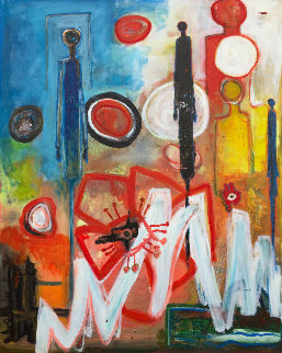 Very Far 2017 62x50 Super Huge Original Painting - Costel Iarca Very Far 2017 62x50 Super Huge Original Painting - Costel Iarca