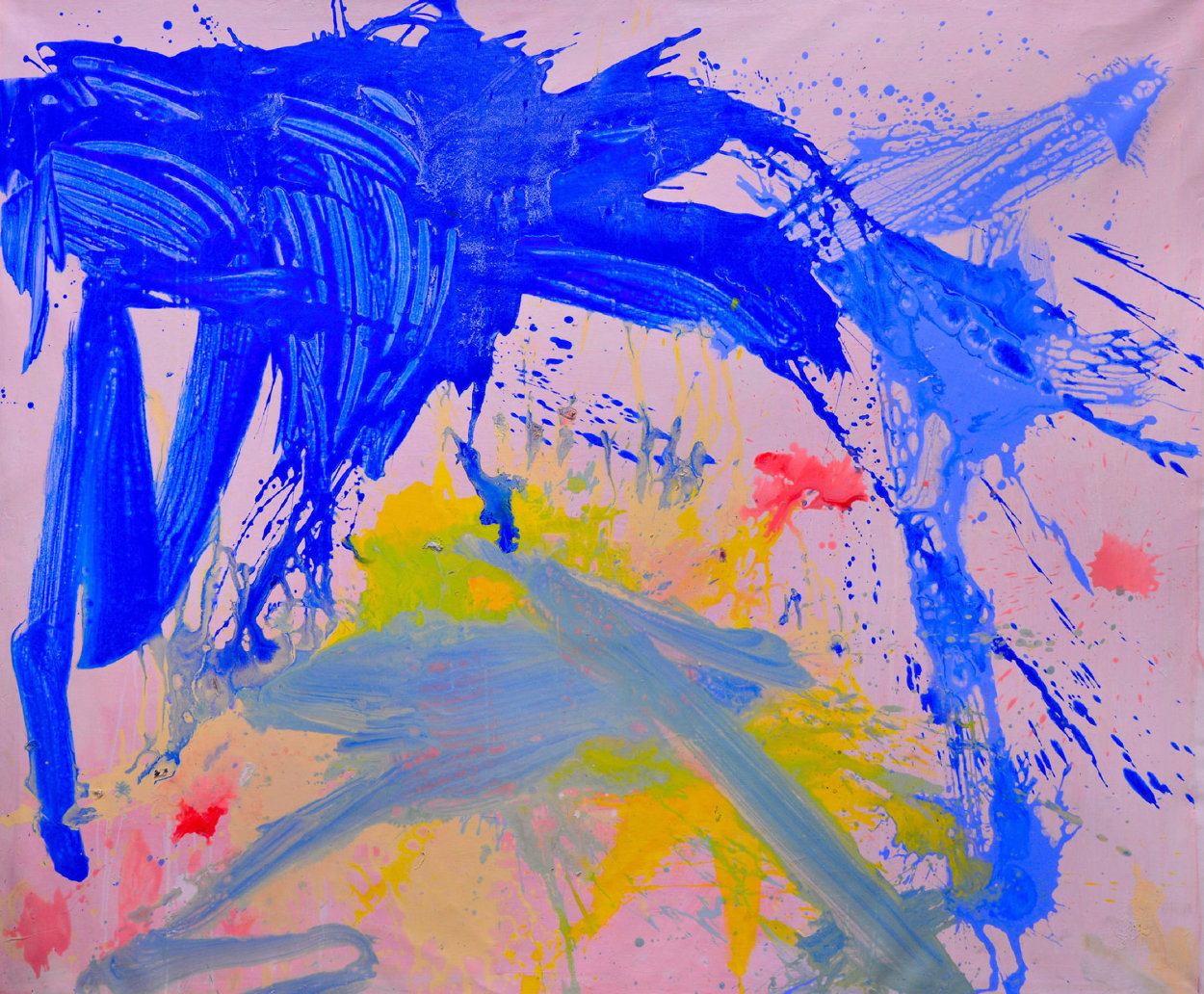 Bright Rainbow 2018 74x62 Super Huge Original Painting by Costel Iarca Bright Rainbow 2018 74x62 Super Huge Original Painting by Costel Iarca