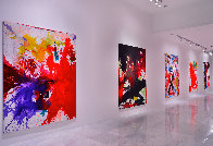 Bright Rainbow 2018 74x62 Super Huge Original Painting by Costel Iarca - 2 Bright Rainbow 2018 74x62 Super Huge Original Painting by Costel Iarca - 2