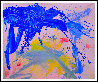 Bright Rainbow 2018 74x62 Original Painting by Costel Iarca - 1 Bright Rainbow 2018 74x62 Original Painting by Costel Iarca - 1