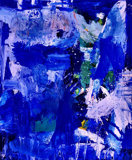 Blue Summer 2016 72x60 Super Huge Original Painting - Costel Iarca Blue Summer 2016 72x60 Super Huge Original Painting - Costel Iarca