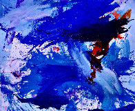 Blue Windows 2016 62x72 Super Huge Original Painting by Costel Iarca - 0 Blue Windows 2016 62x72 Super Huge Original Painting by Costel Iarca - 0