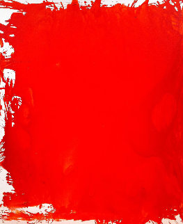 Red Number 1 2017 74x62 Huge Original Painting - Costel Iarca Red Number 1 2017 74x62 Huge Original Painting - Costel Iarca