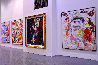 Red Number 1 2017 74x62 Original Painting by Costel Iarca - 3 Red Number 1 2017 74x62 Original Painting by Costel Iarca - 3