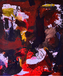 Across the World 2017 74x62 Original Painting - Costel Iarca Across the World 2017 74x62 Original Painting - Costel Iarca