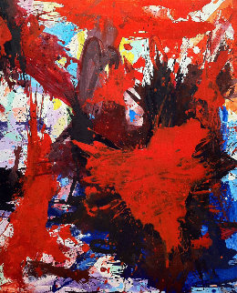 Time in Universe 2017 74x62 Original Painting - Costel Iarca Time in Universe 2017 74x62 Original Painting - Costel Iarca